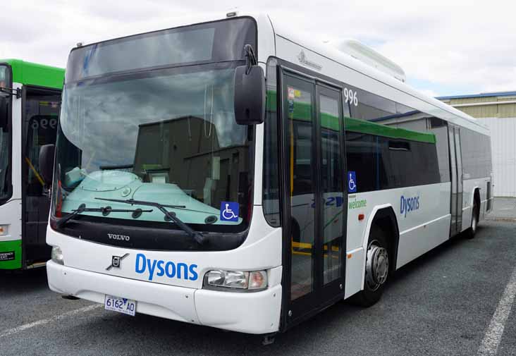 Dysons Volvo B7RLE NCBC Downtown Citybus 996